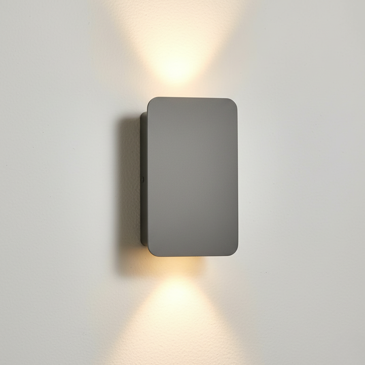 Minimalist Wood Finish LED Wall Lamp