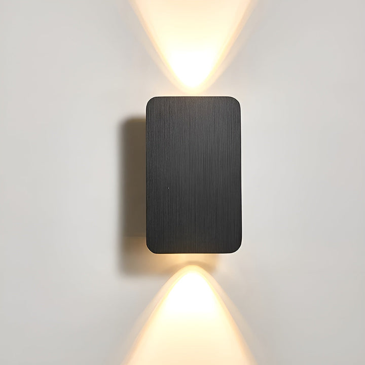 Minimalist Wood Finish LED Wall Lamp