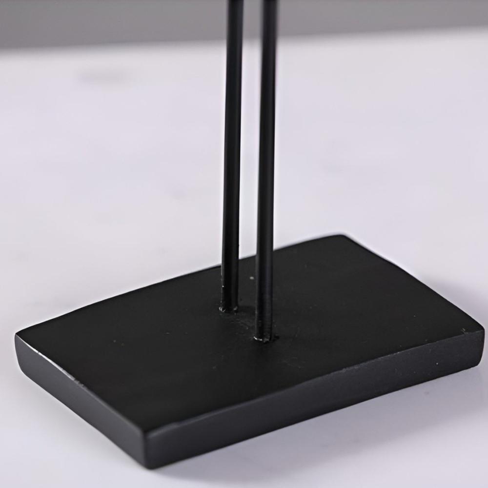 Minimalist Metal Bird Figurine With Smooth Finish