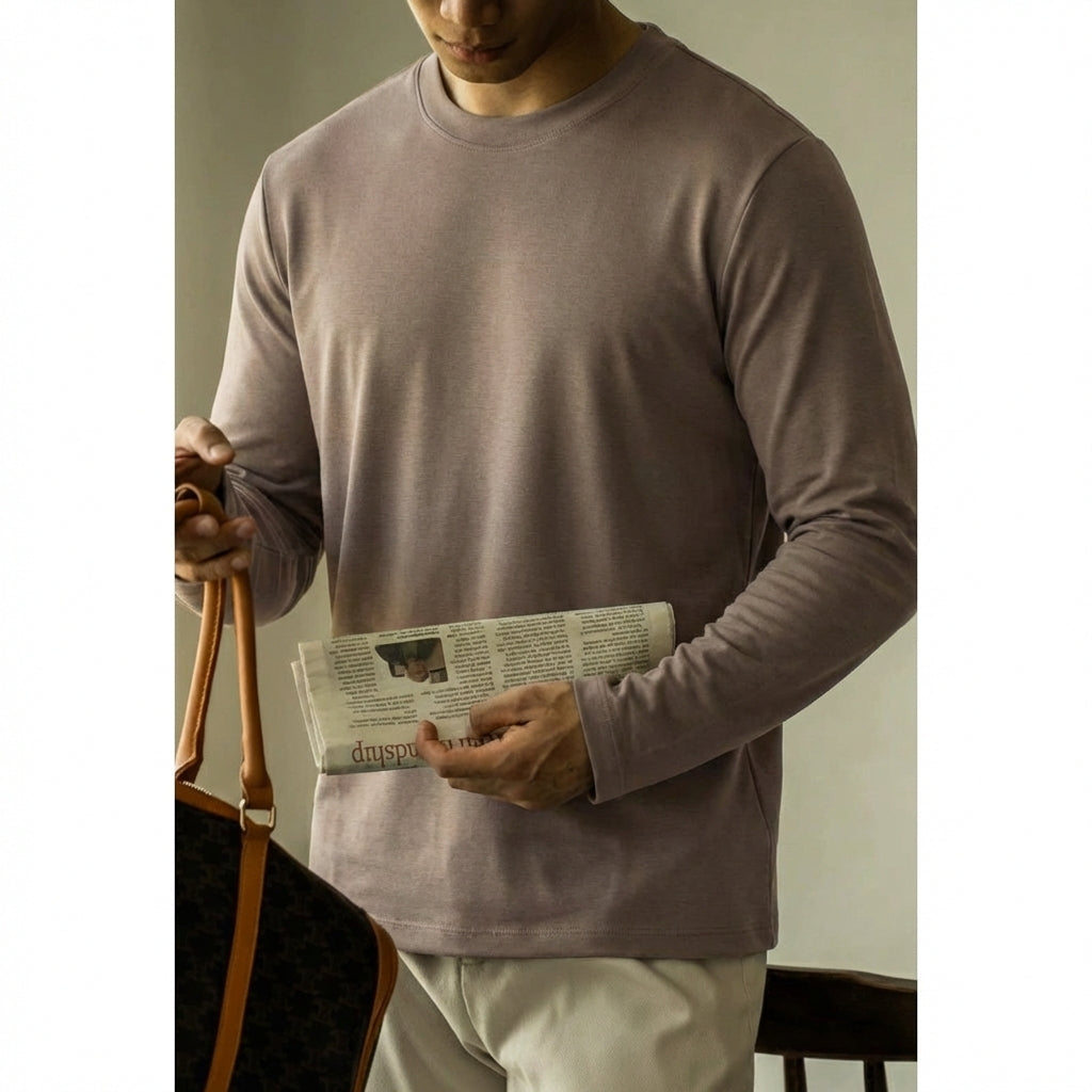 Galen Silk Long Sleeve