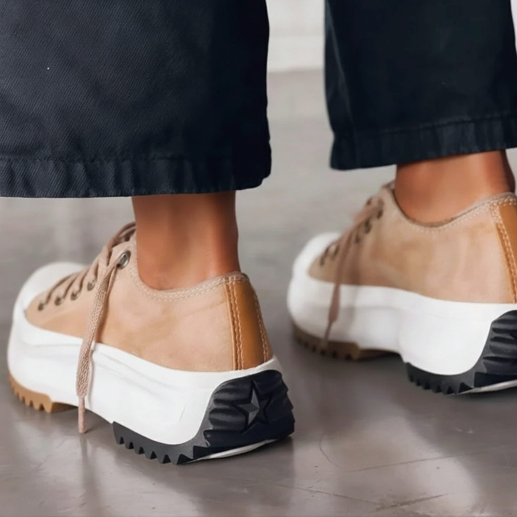 Isla Platform Sneakers | Lace-Up Platform Sole Sneakers