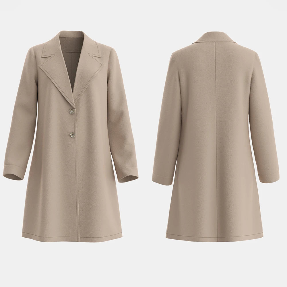 Taylor Midi Overcoat