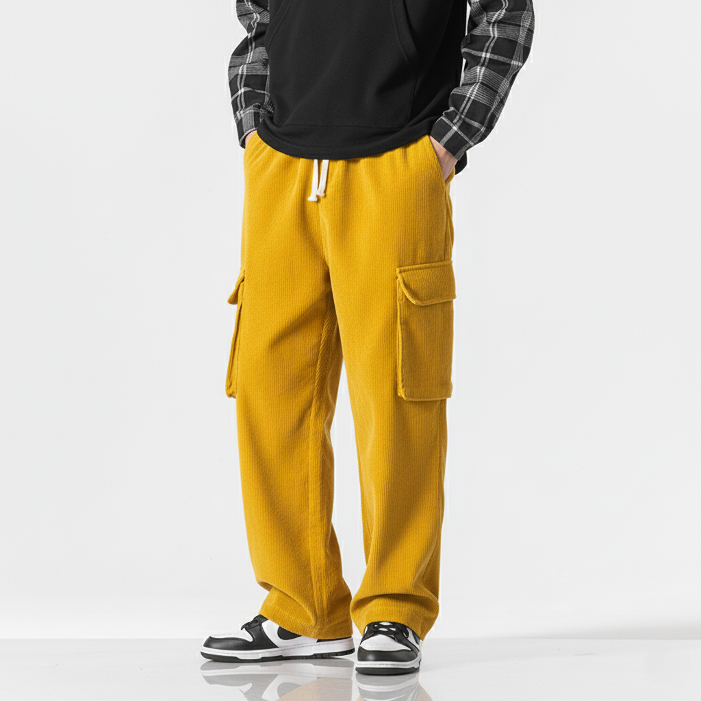 Corduroy Cargo Pants