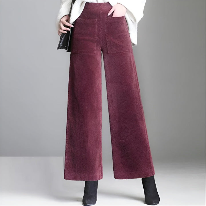 Charlotte Flared Corduroy Pants