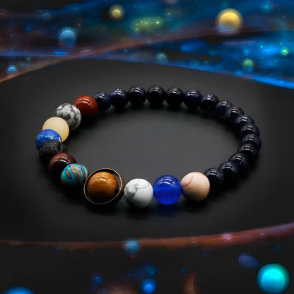 Celestial Orbit - Natural Stone Bracelet