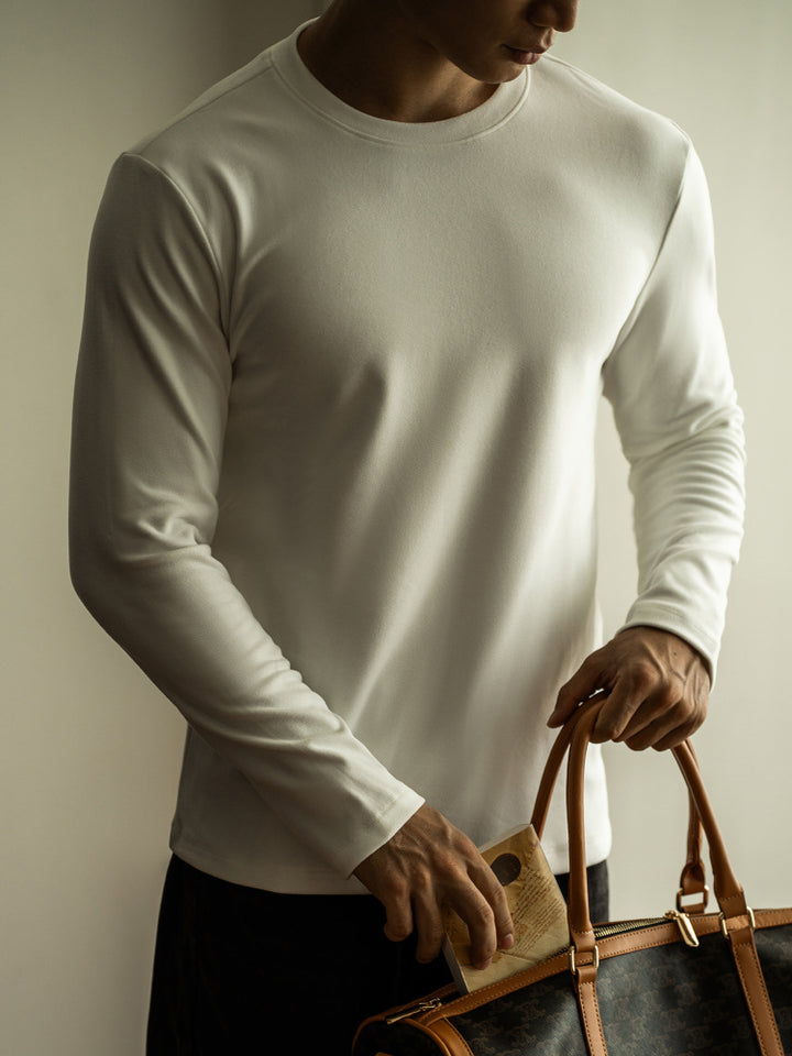 Galen Silk Long Sleeve