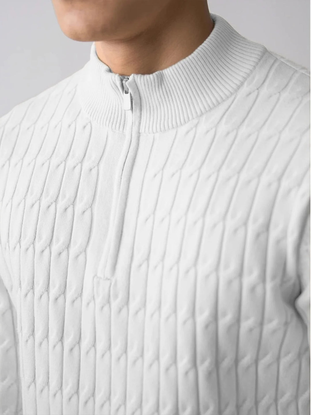 Miller Quarter Zip Sweater