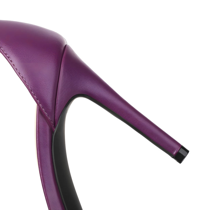 Gisele Bow-Strap Stilettos