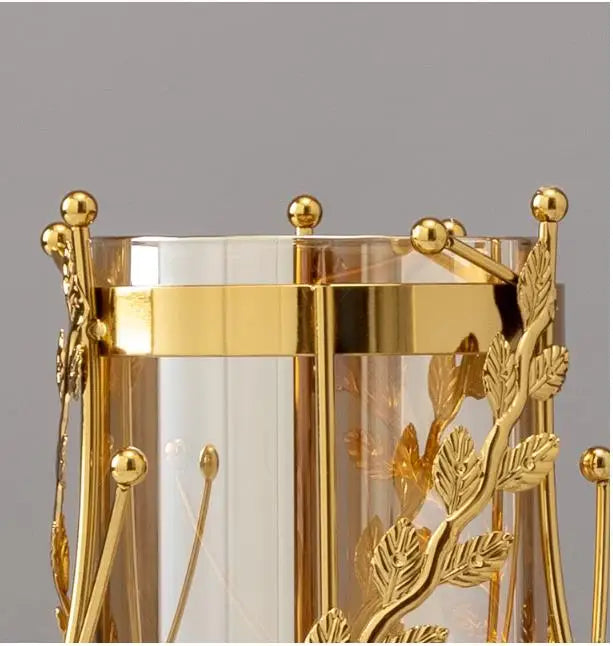 Nyx Golden Glass Vase