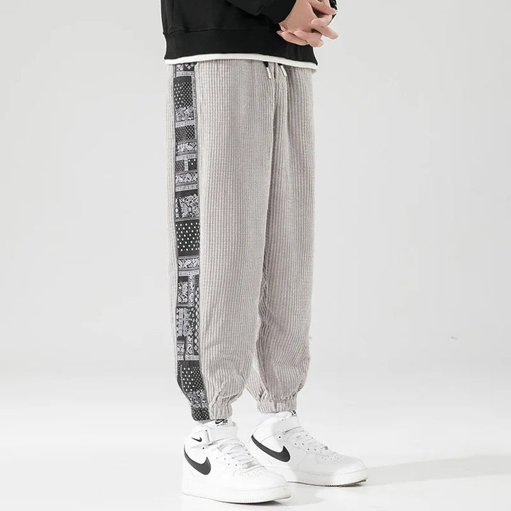 Paisley Corduroy Sweatpants