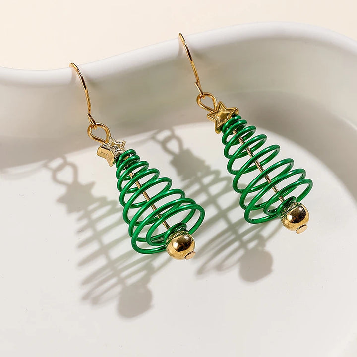 Christmas Tree Earrings