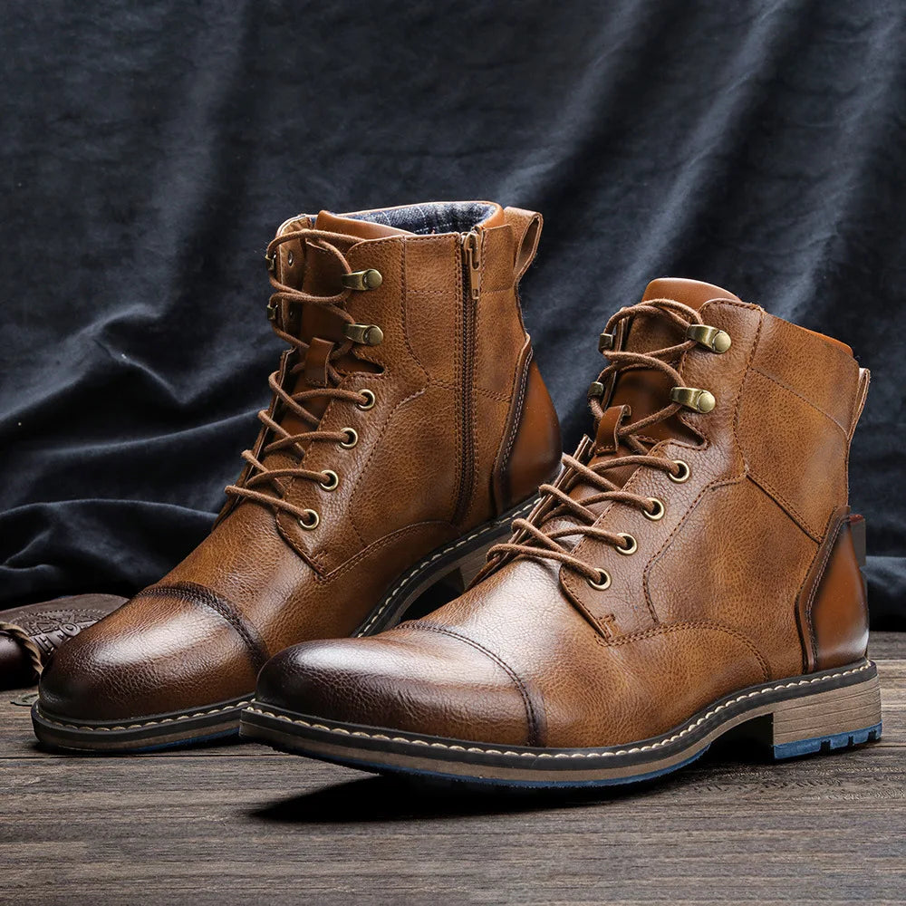 Garrison Cap Toe Boot