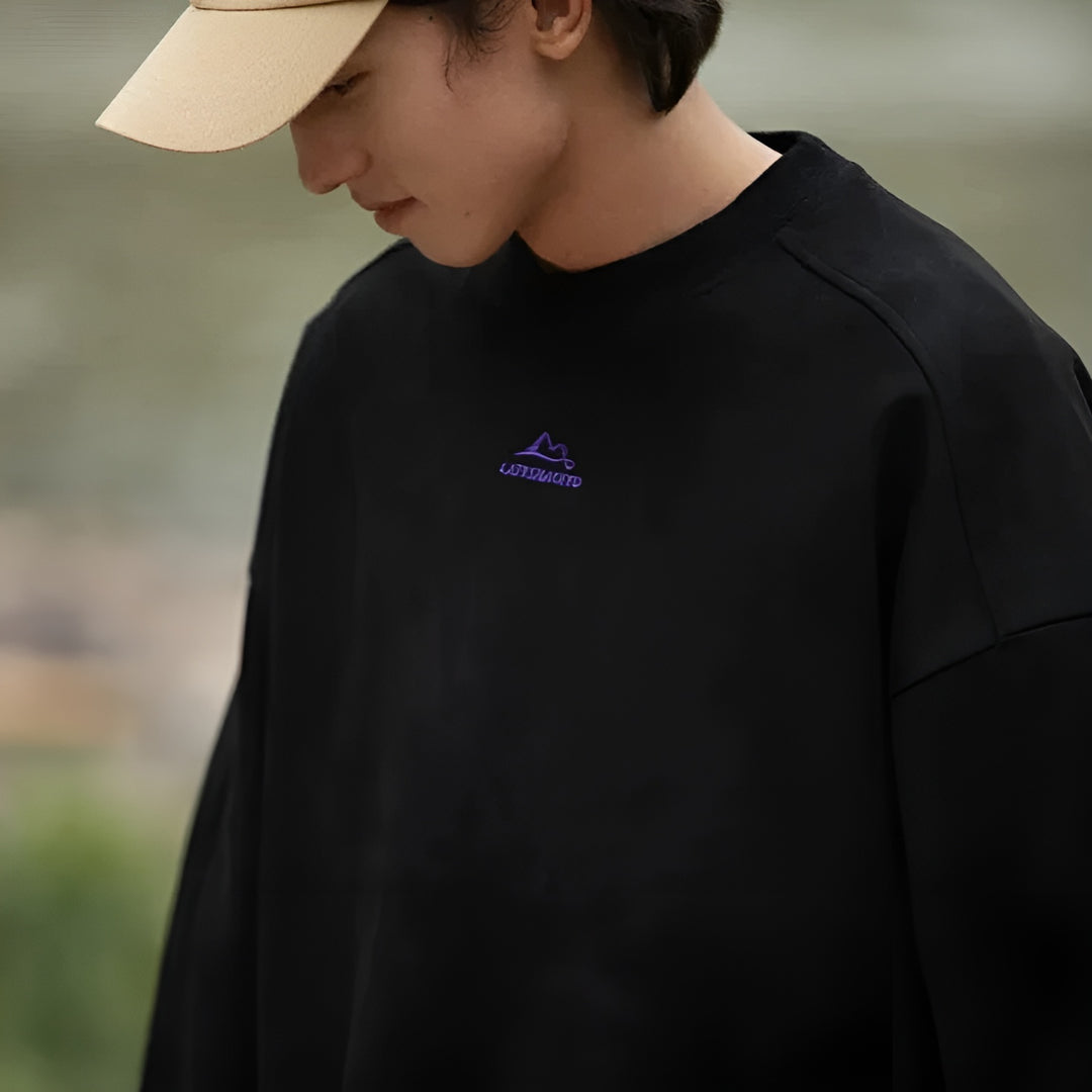 Horizon Suede Pullover