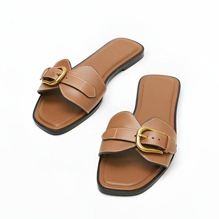 Vela Leather Sandals