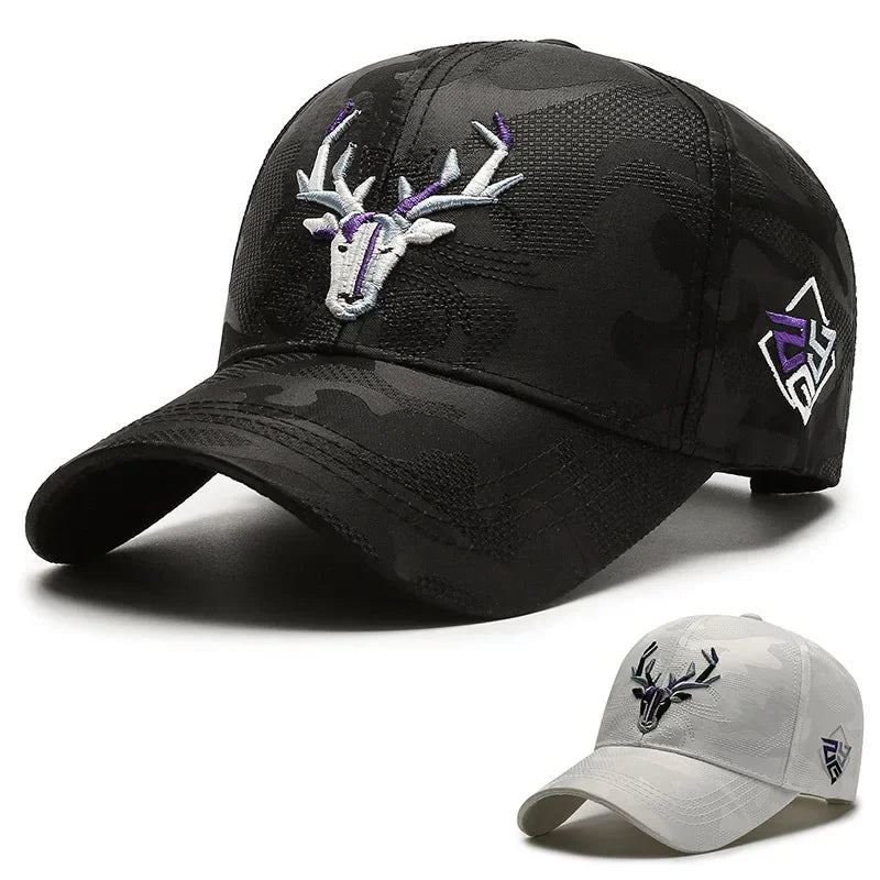 Silver Stag - Embroidered Cap