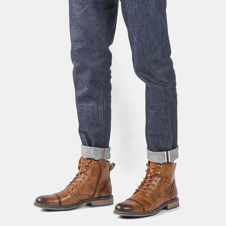 Garrison Cap Toe Boot