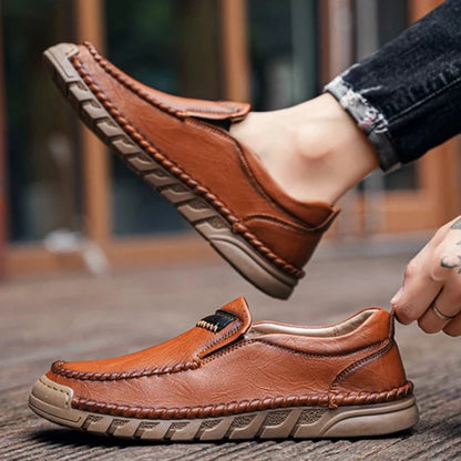 Riverstone - Leather Moccasins