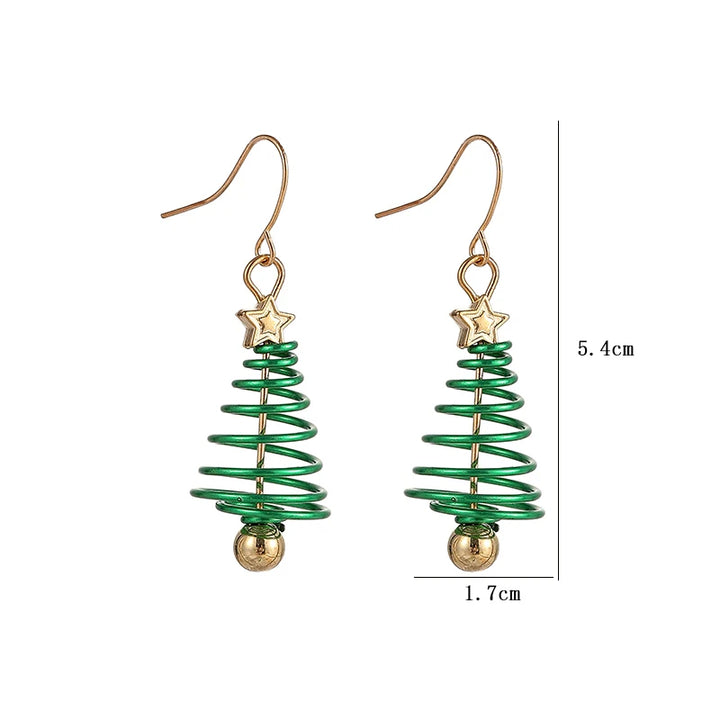 Christmas Tree Earrings