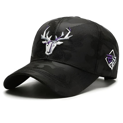 Silver Stag - Embroidered Cap