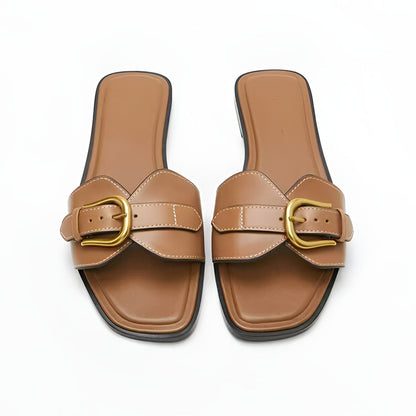 Vela Leather Sandals