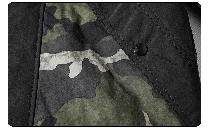 Split Camo Jacket