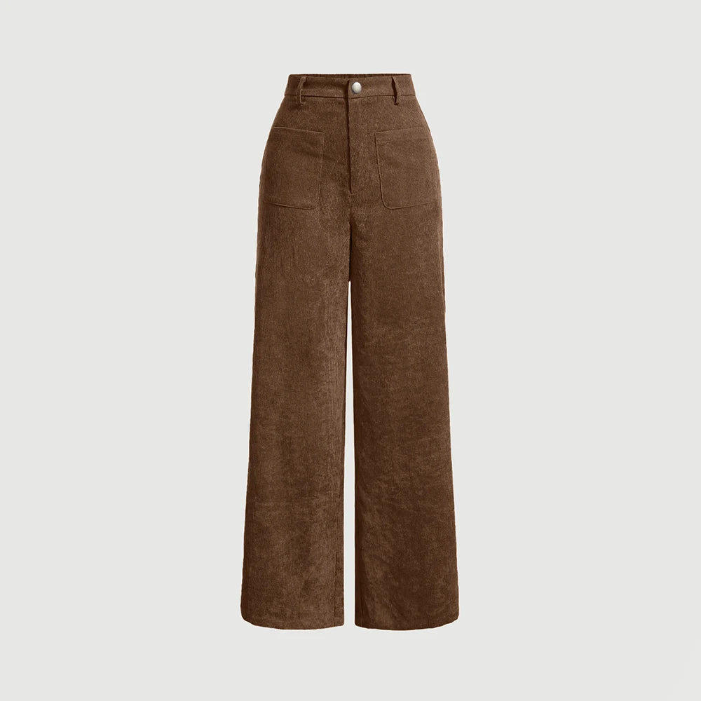 Corduroy Palazzo Pants