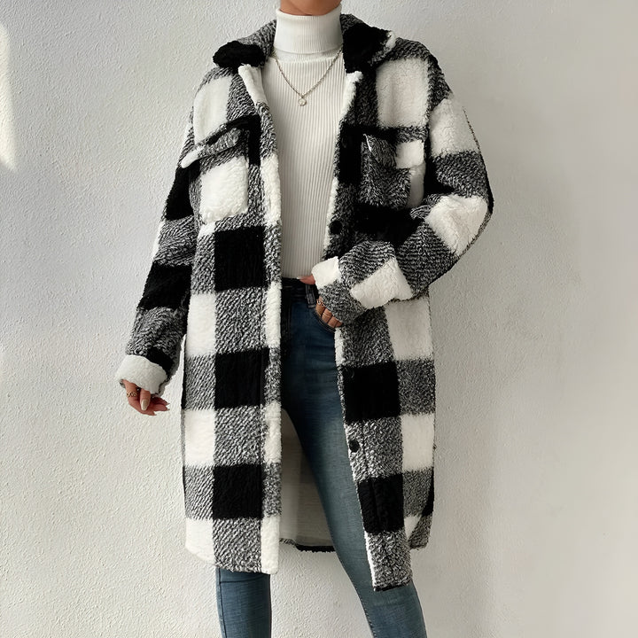 Estella Plaid Coat