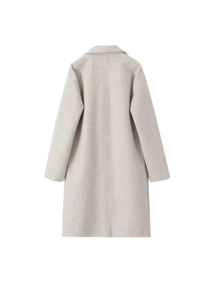 Velana Open V-line Trench Coat