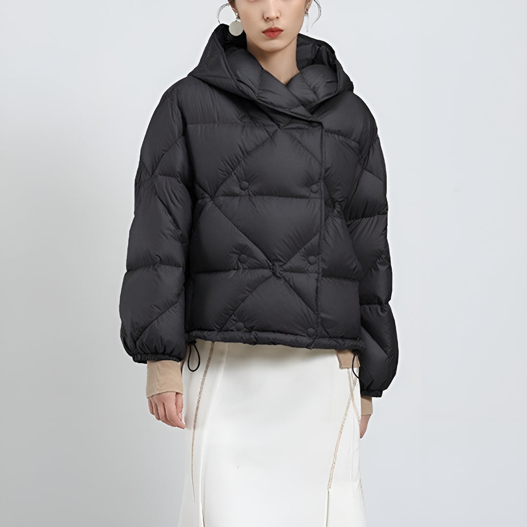 Milan Double Breasted Puffer Jacket