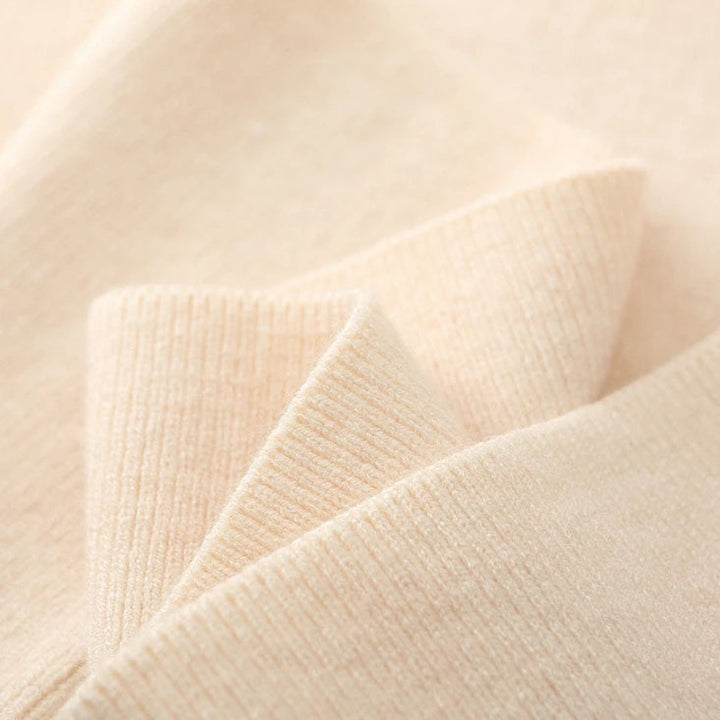 Amelia Wide-Leg Knit Trousers | Drawstring Waist Knit Trousers