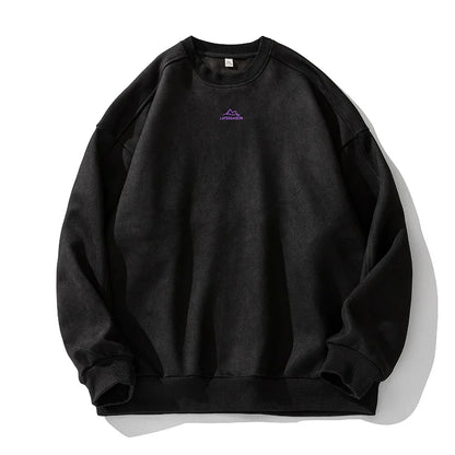 Horizon Suede Pullover