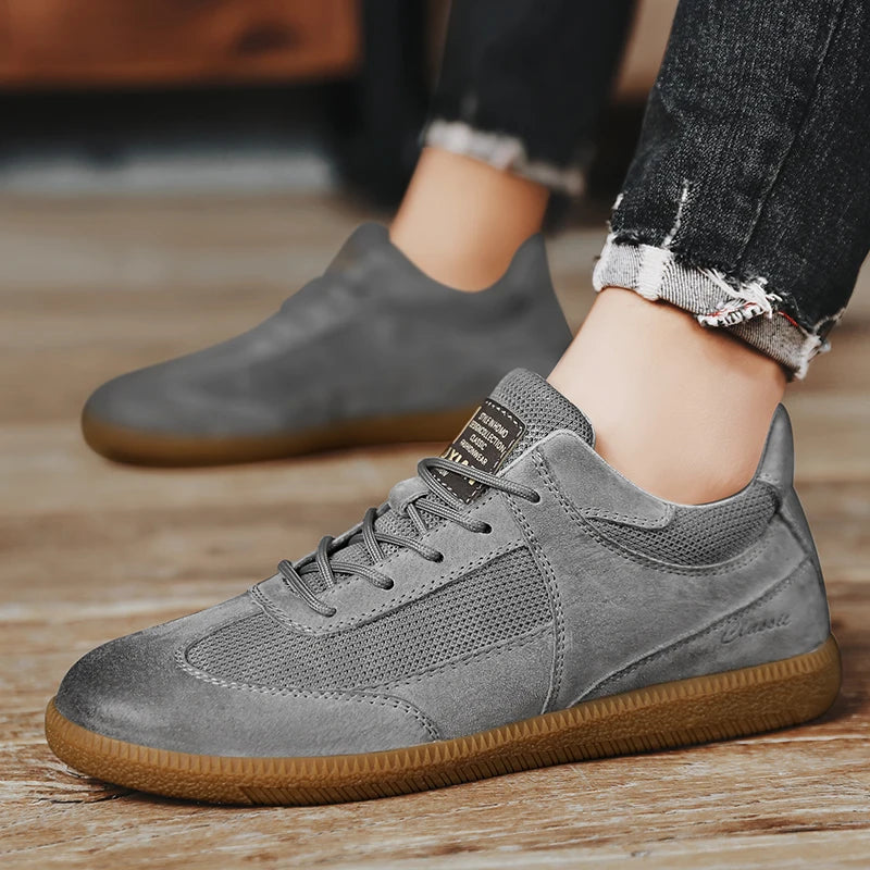 Aprielle Suede Low-Cut Sneaker