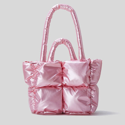 Avigail Quilted Puffer Tote