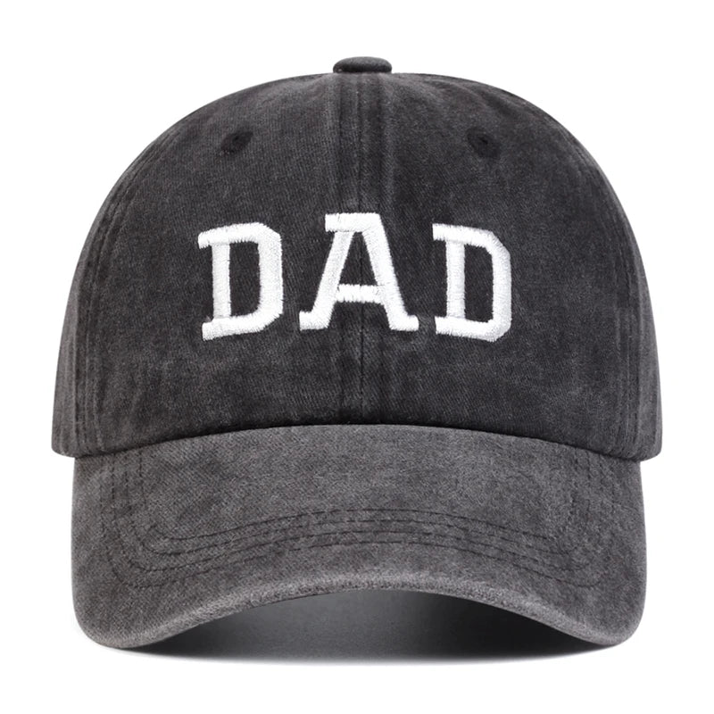 Stone Washed Embroidered, Mom & Dad Hat