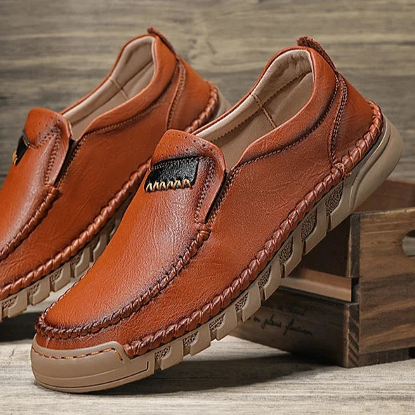 Riverstone - Leather Moccasins