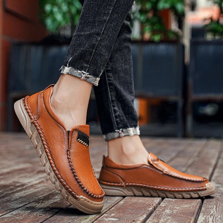 Riverstone - Leather Moccasins