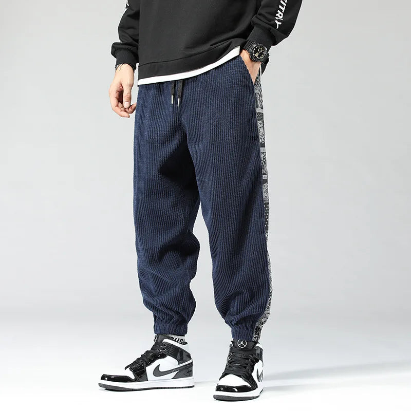 Paisley Corduroy Sweatpants