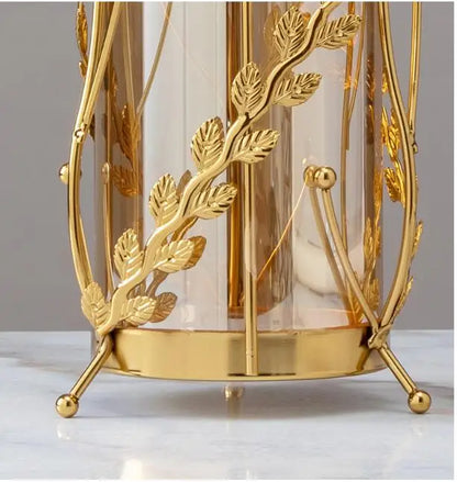 Nyx Golden Glass Vase