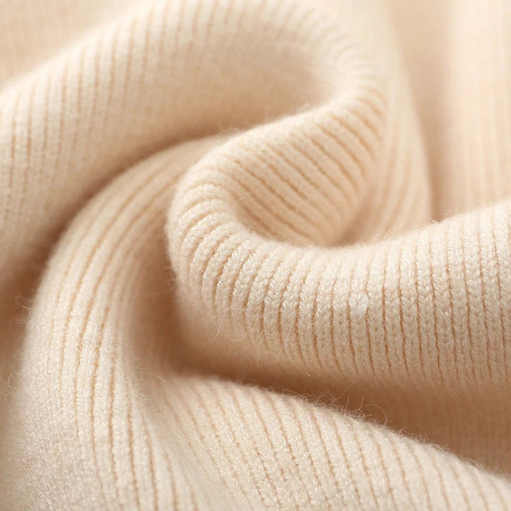 Amelia Wide-Leg Knit Trousers | Drawstring Waist Knit Trousers