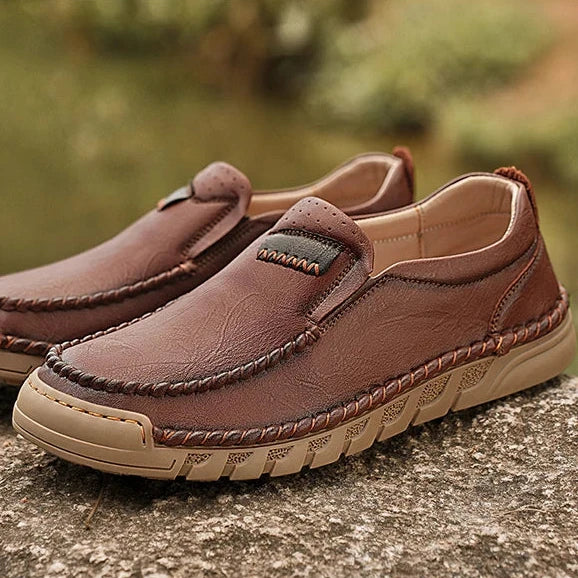 Riverstone - Leather Moccasins