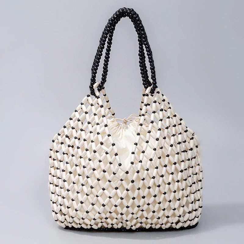 Ava Woven Handbag