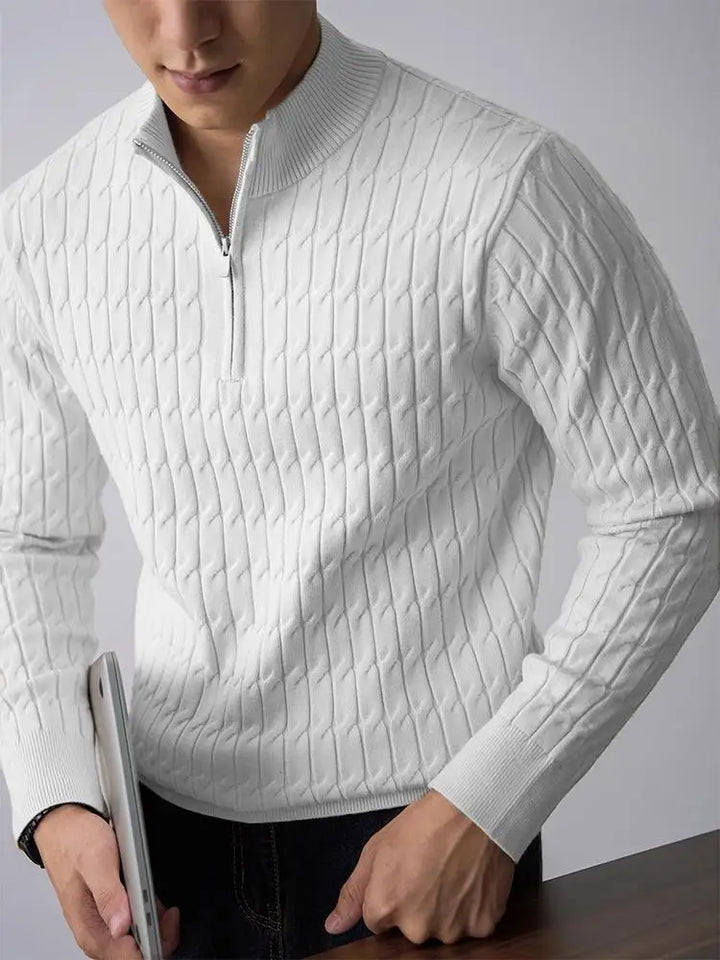Miller Quarter Zip Sweater
