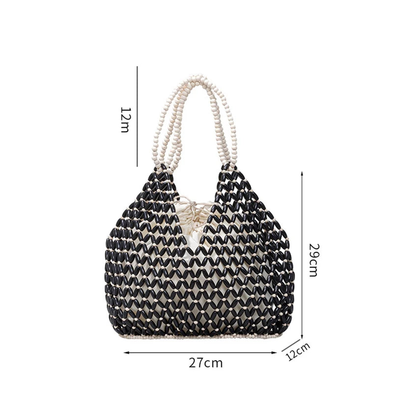 Ava Woven Handbag