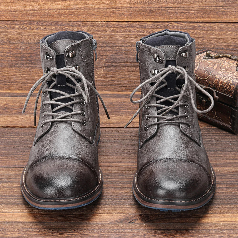 Garrison Cap Toe Boot