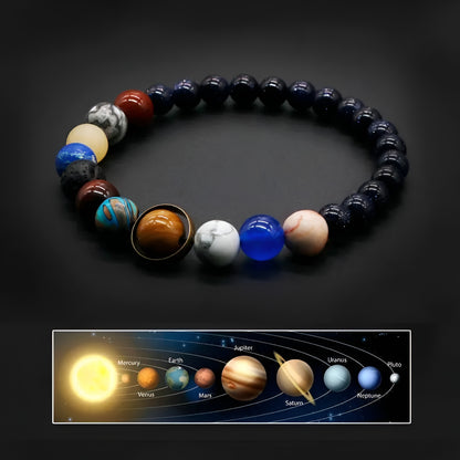 Celestial Orbit - Natural Stone Bracelet