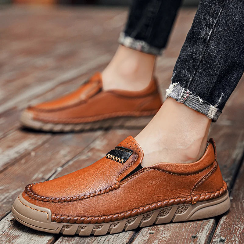 Riverstone - Leather Moccasins