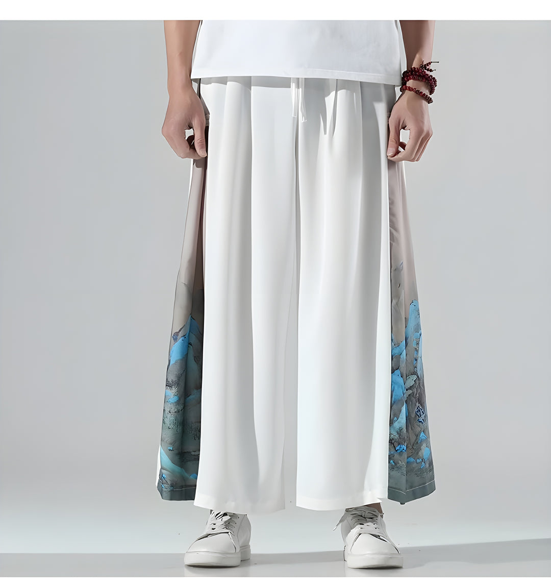 Split-Side Hakama Pants