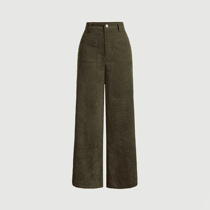 Corduroy Palazzo Pants