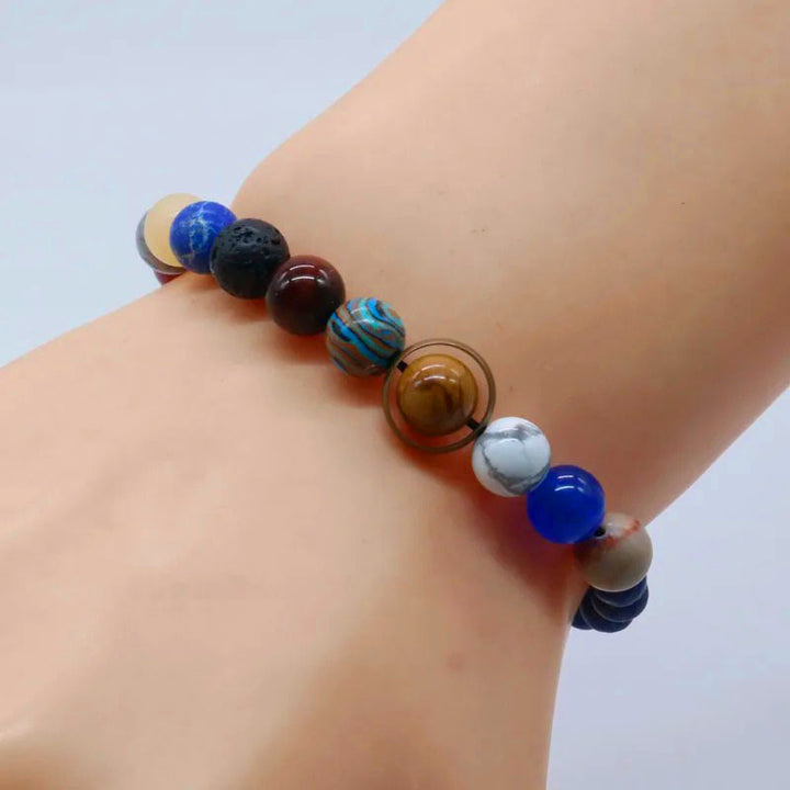 Celestial Orbit - Natural Stone Bracelet