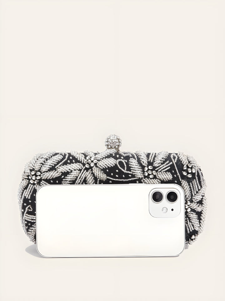 Fleurs de Lille Clutch Bag